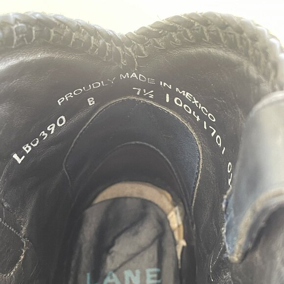 Lane Robin Snip Toe Booties Blue 7.5 - Picture 3 of 14